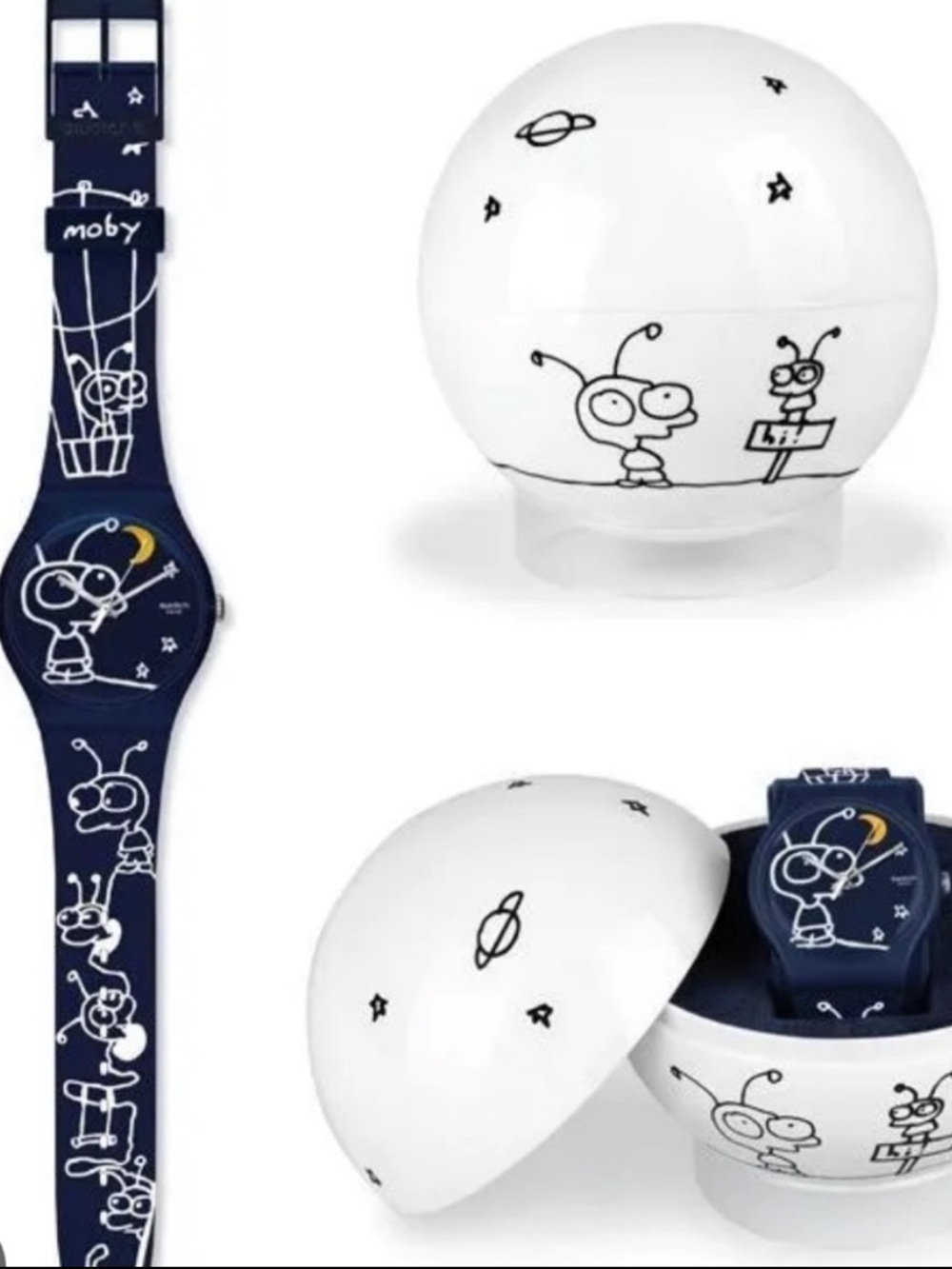 Swatch Moby Special Edition Watch